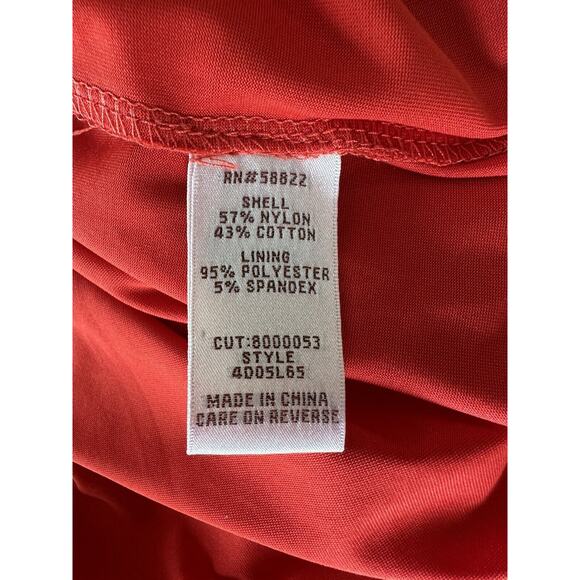 M.S.S.P Orange Lace Dress XL NWT MSRP $128.00 - Picture 10 of 11